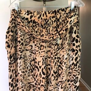 Free People Leopard Pants